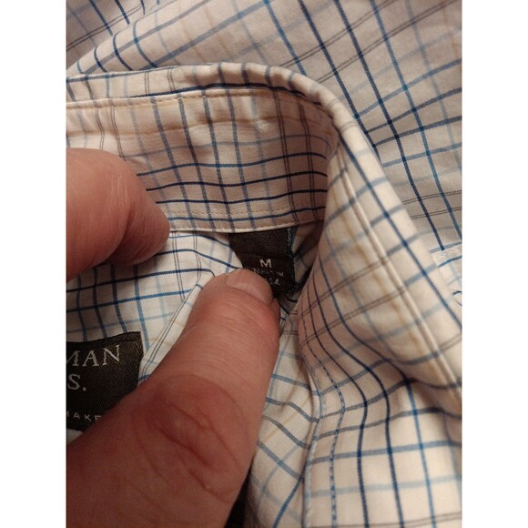 Gitman Bros Shirt Mens Business Casual Button Down Plaid Long Sleeve Sz M - Picture 5 of 5